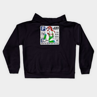 Cockeyed Workout Street ART Kids Hoodie